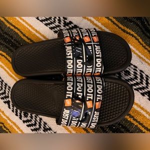 Men’s size 10 Nike just do it slides